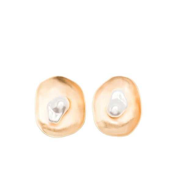 Cult Gaia Gold Earrings Women - Picture 1 of 3